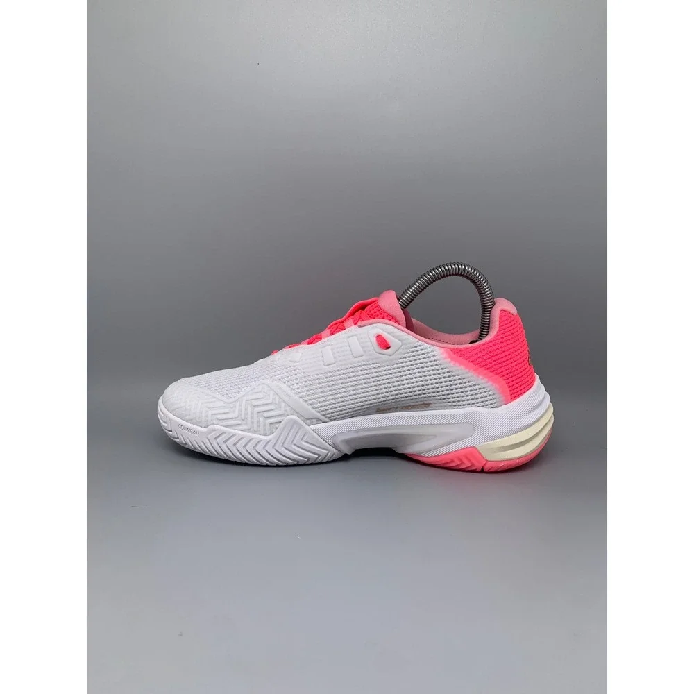 Adidas Barricade 13 W White Pink Tennis Shoes JP9842 Women's Sz 7 NWT